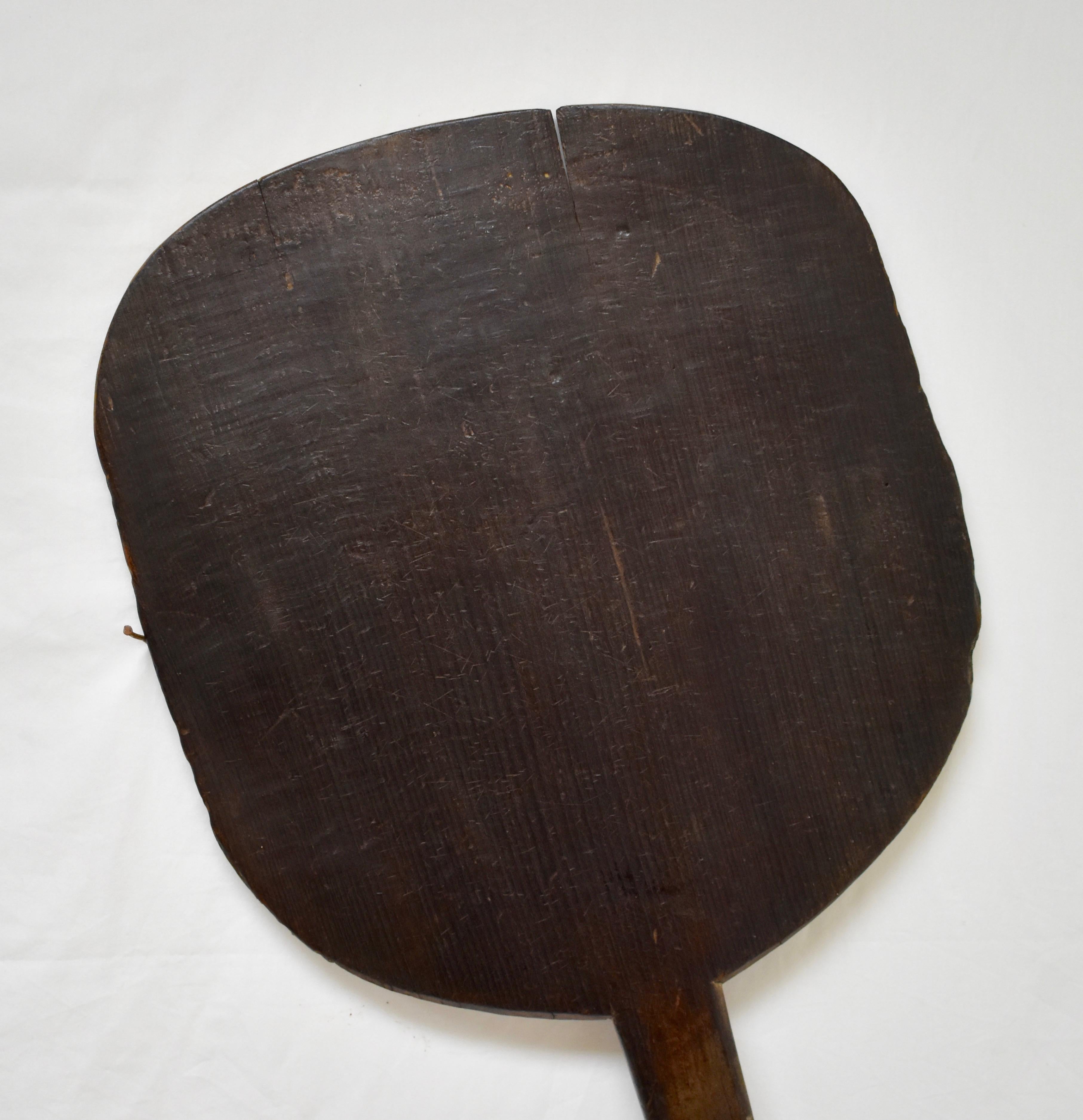 Polished Vintage Oak Bread Peel