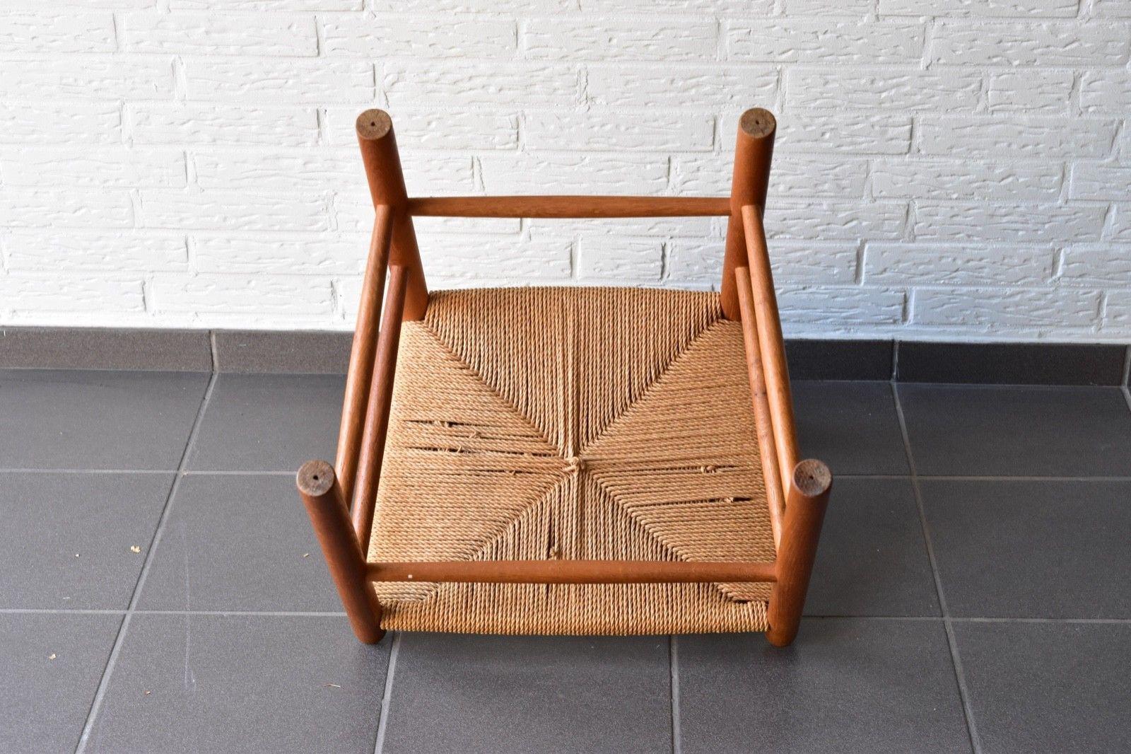 20th Century Vintage Oak Børge Mogensen Chairs Produced by J39 FDB Møbler, Denmark