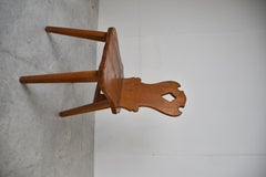 Vintage Oak Brutalist Chairs, 1960s