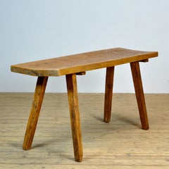Vintage Oak Butcher's Table/Farmtable, 1930s