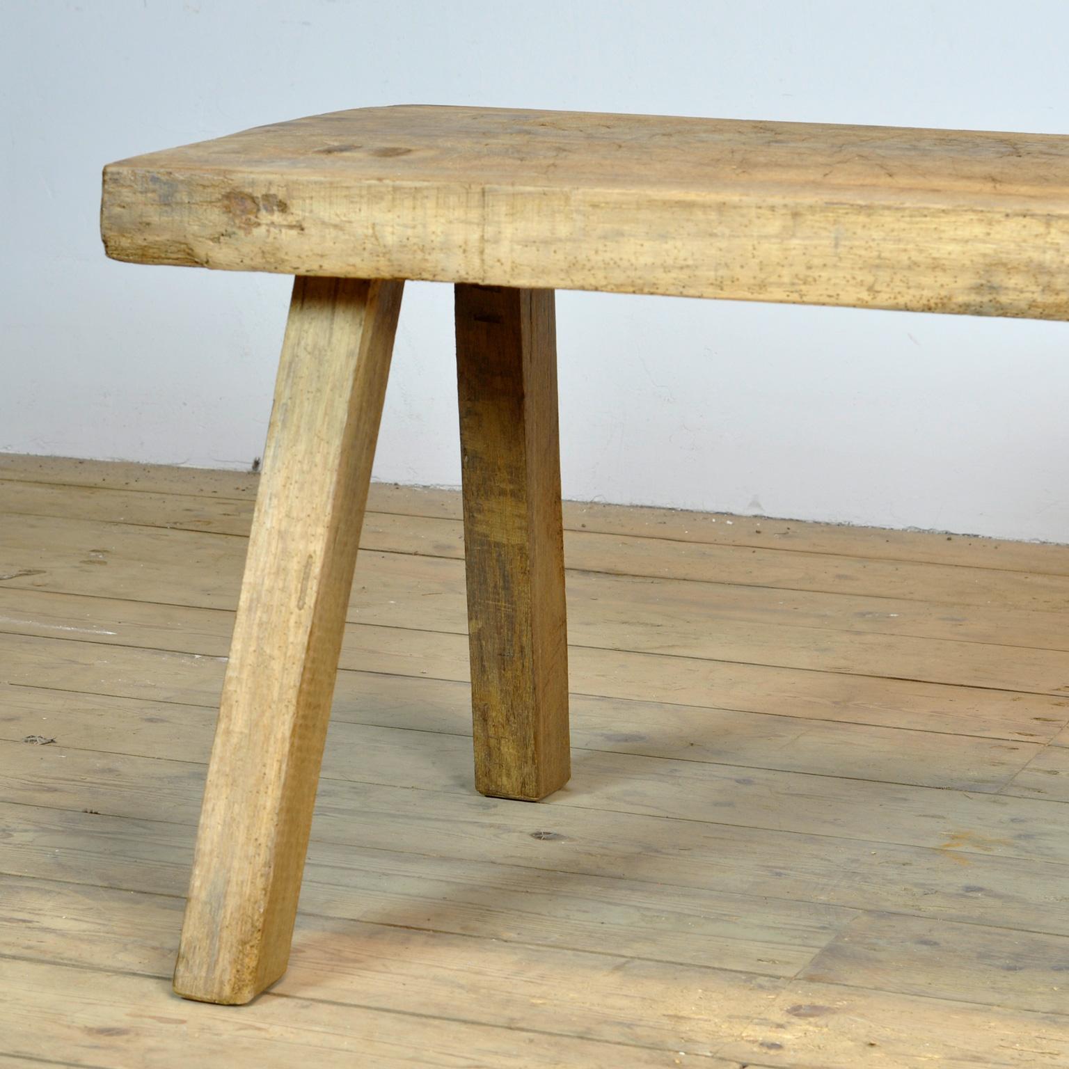 Vintage Oak Butcher's Table / Farmtable, 1930s 1