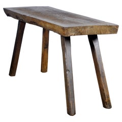 Vintage Oak Butcher
s Table/Farmtable, 1930s