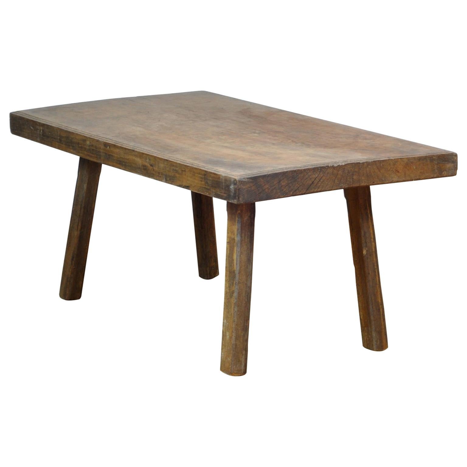 Vintage Oak Butcher's Table/Farmtable, 1930s