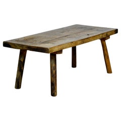 Vintage Oak Butcher's Table/Farmtable, 1930s