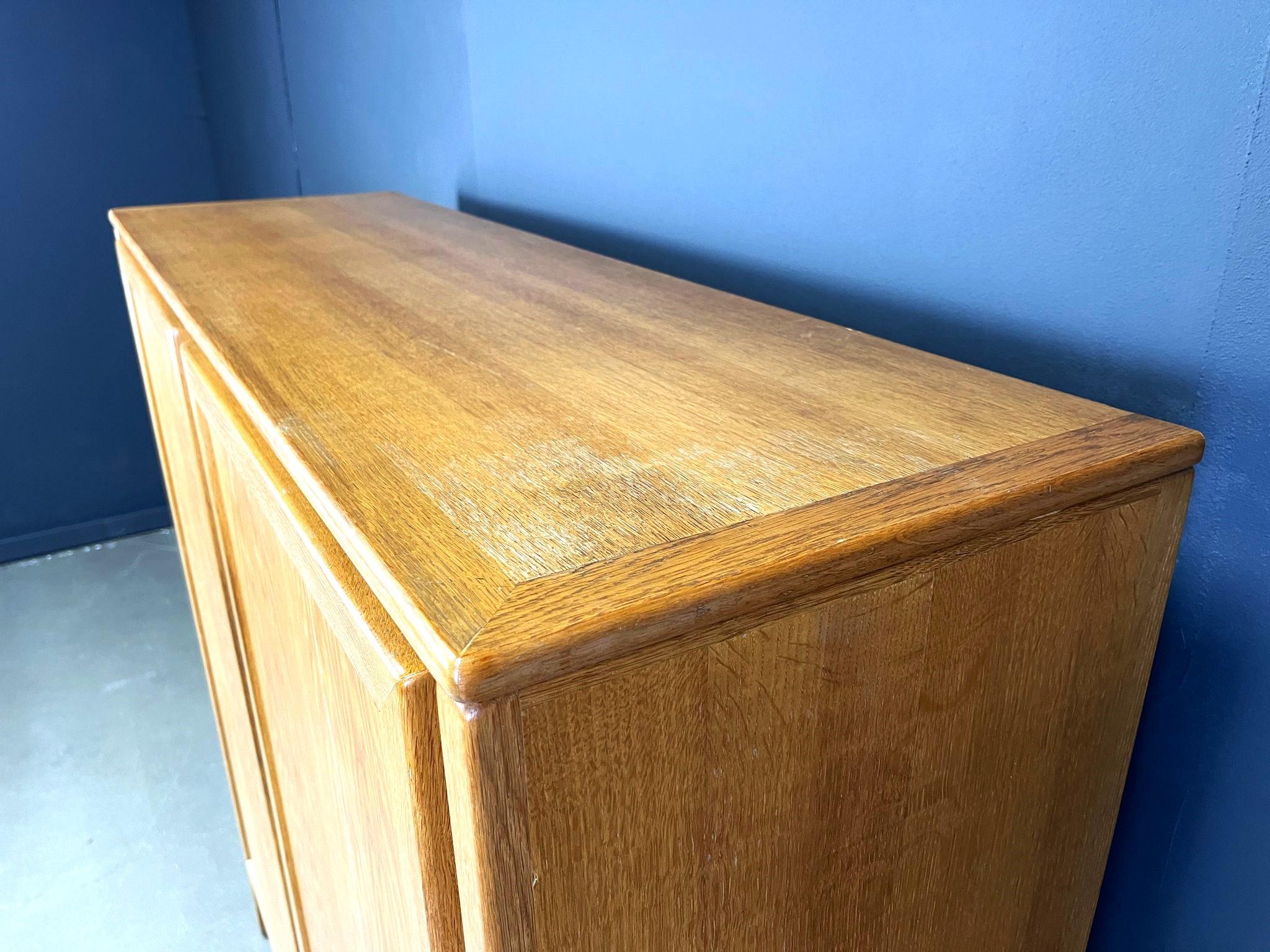 Late 20th Century Vintage Oak cabinet, 1970s For Sale