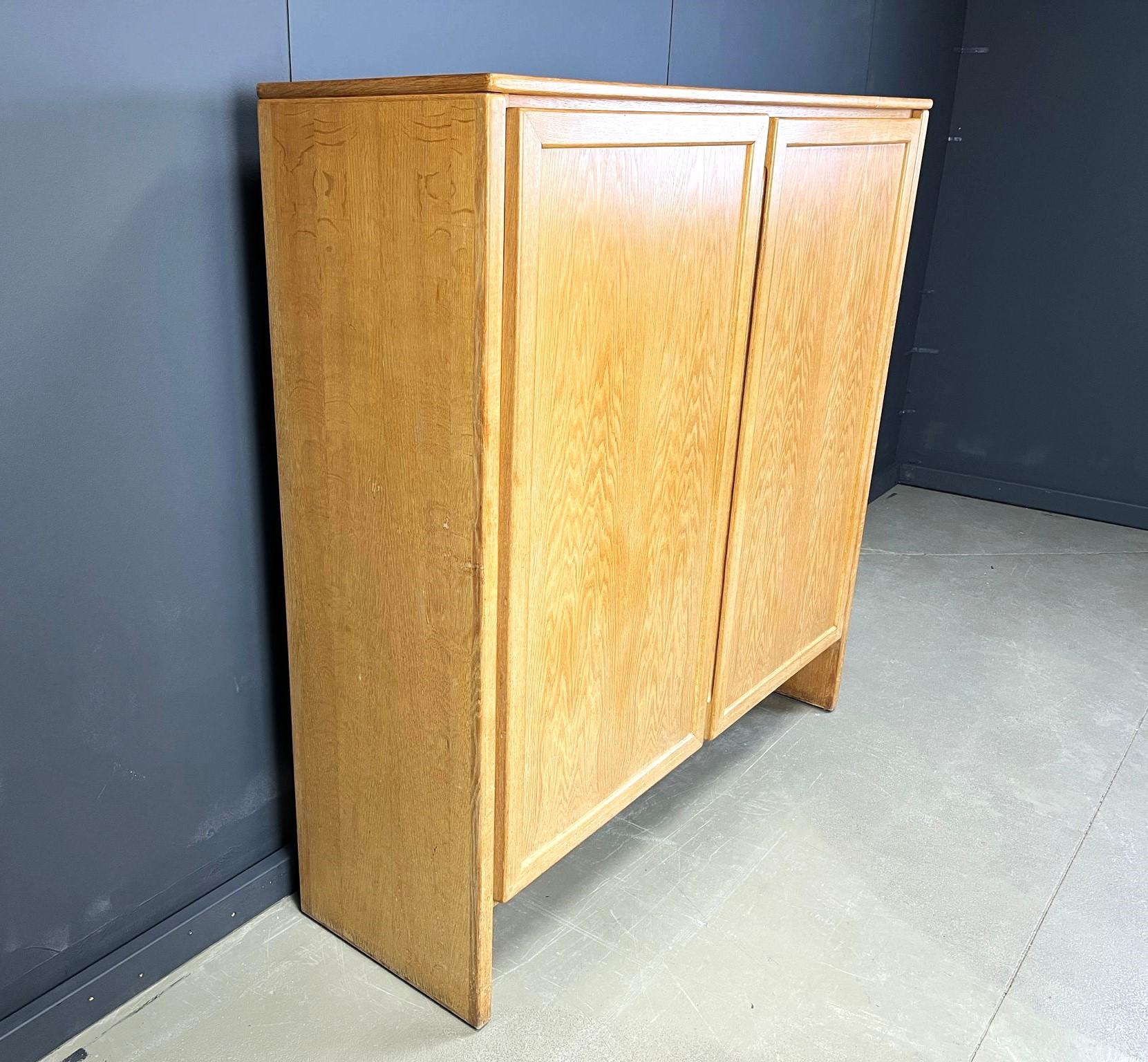 Vintage Oak cabinet, 1970s For Sale 2