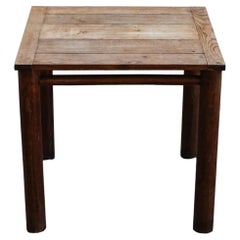 Used Oak Center Table From France, Circa 1960