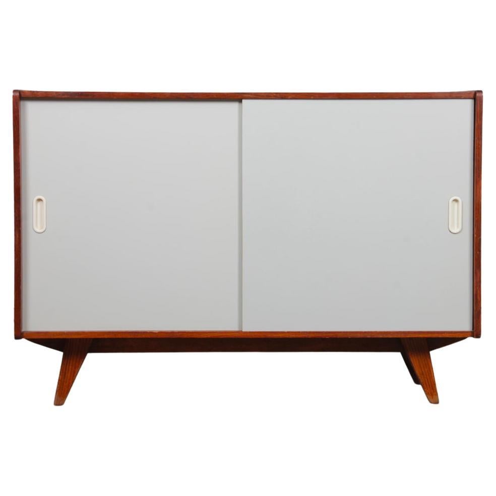 Cassapanca vintage in rovere di Jiri Jiroutek, modello U-452, anni '60