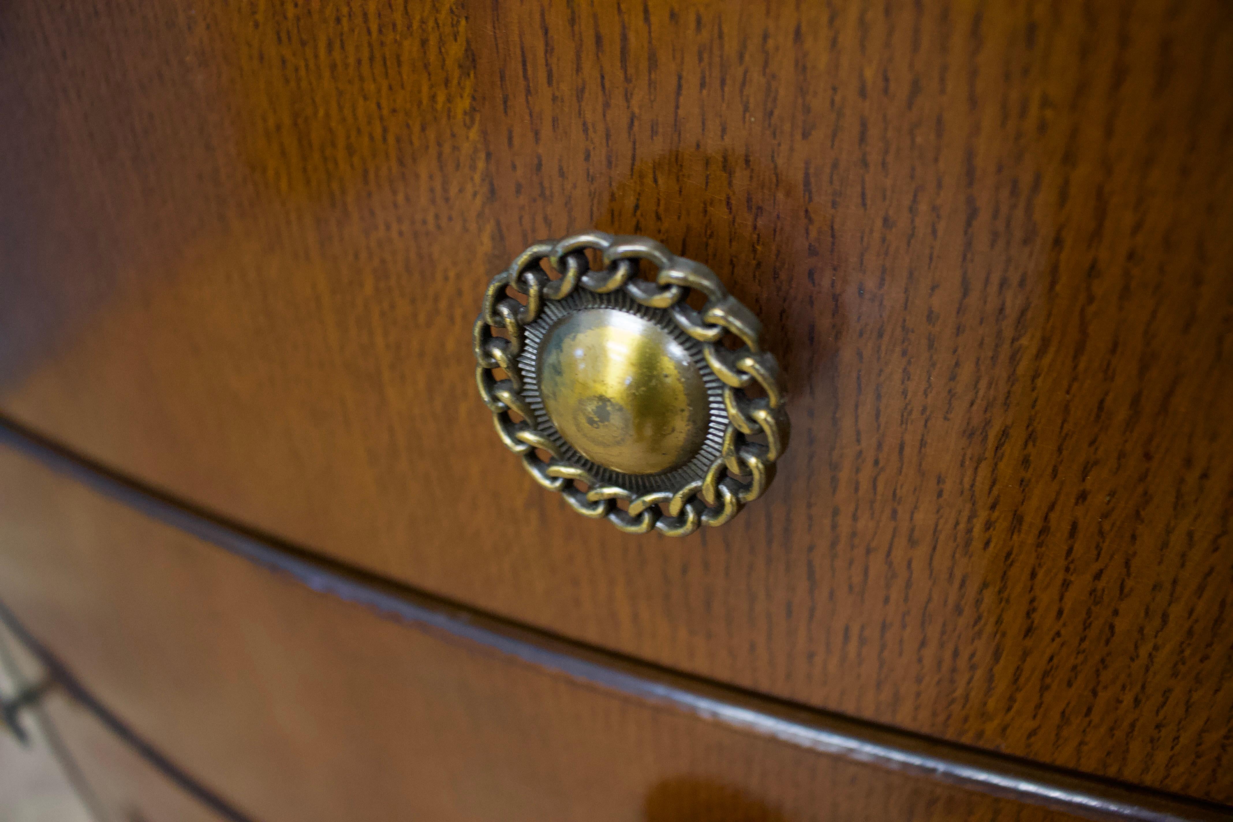 Vintage Oak Chest Of Drawers, 1950s 1