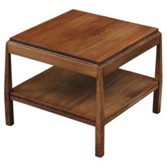 Vintage Oak Coffee Table From France, Circa 1960