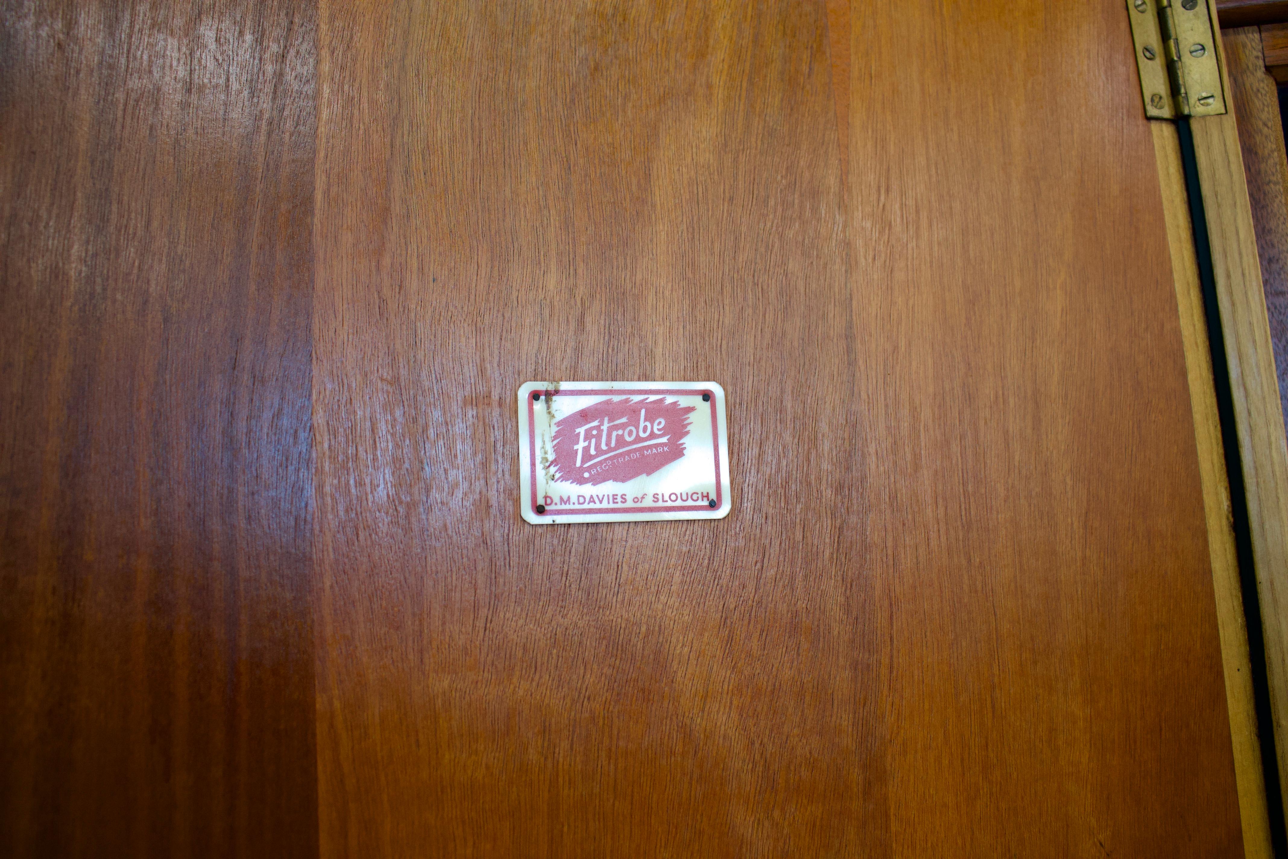 Vintage Oak Compactum Wardrobe from Fitrobe, 1930s 2
