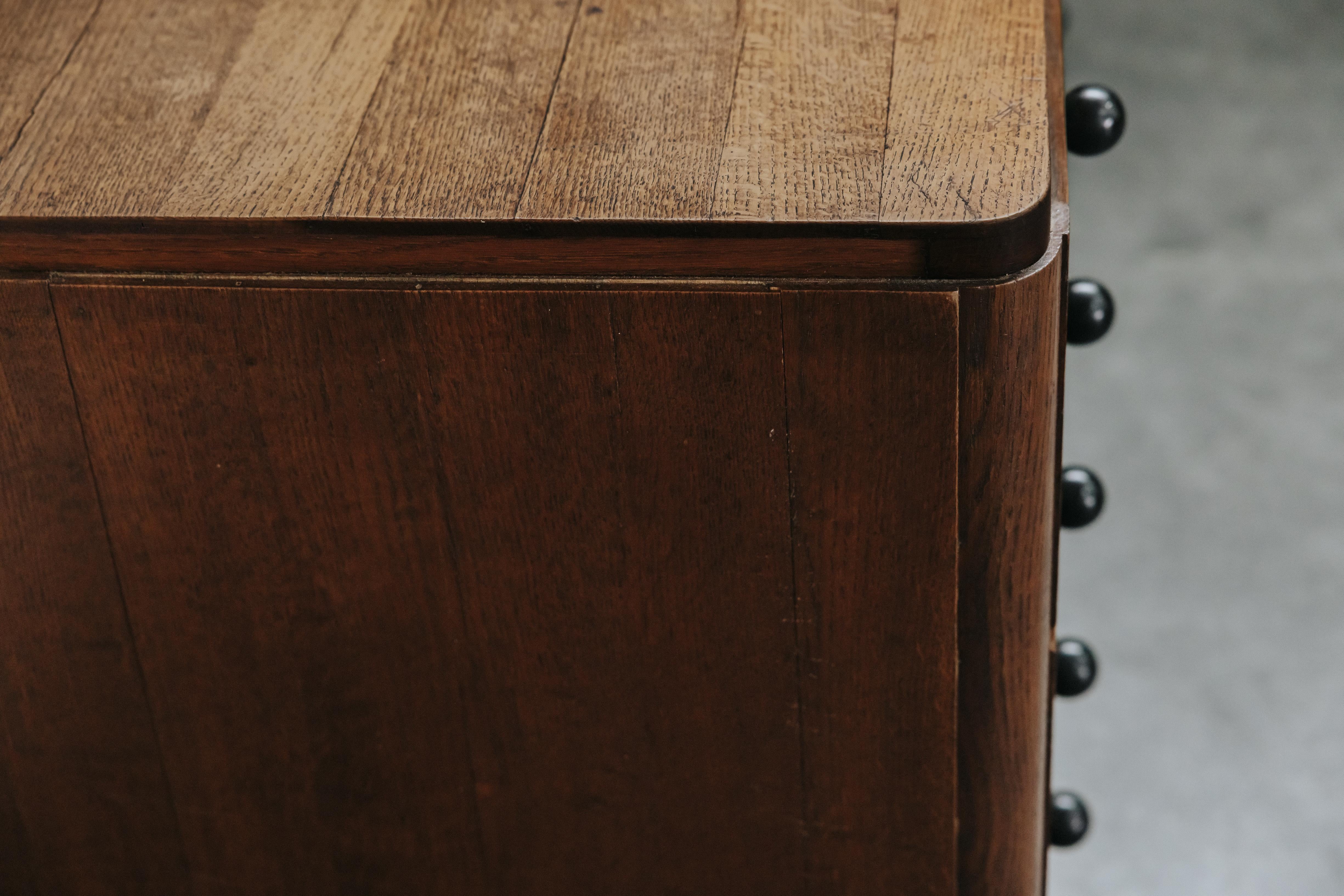 Bureau vintage en Oak de France, CIRCA 1960 en vente 1