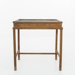Vintage Oak Display Case