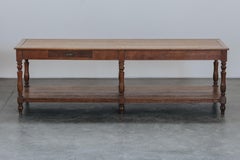 Vintage Eiche Draper Tisch aus Frankreich, CIRCA 1940