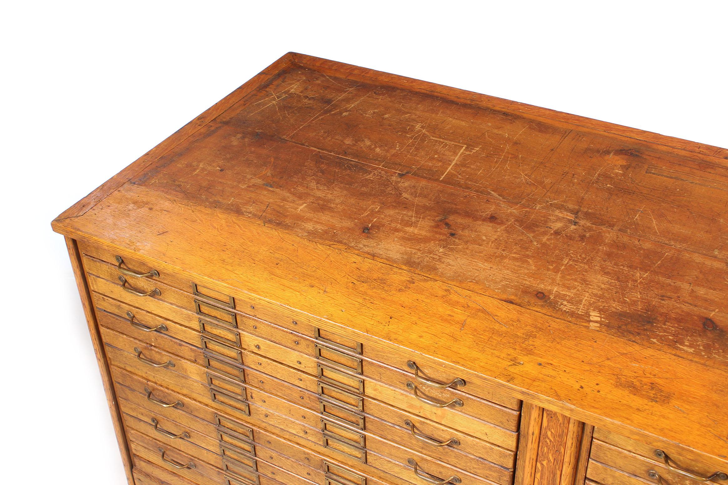 map storage cabinet