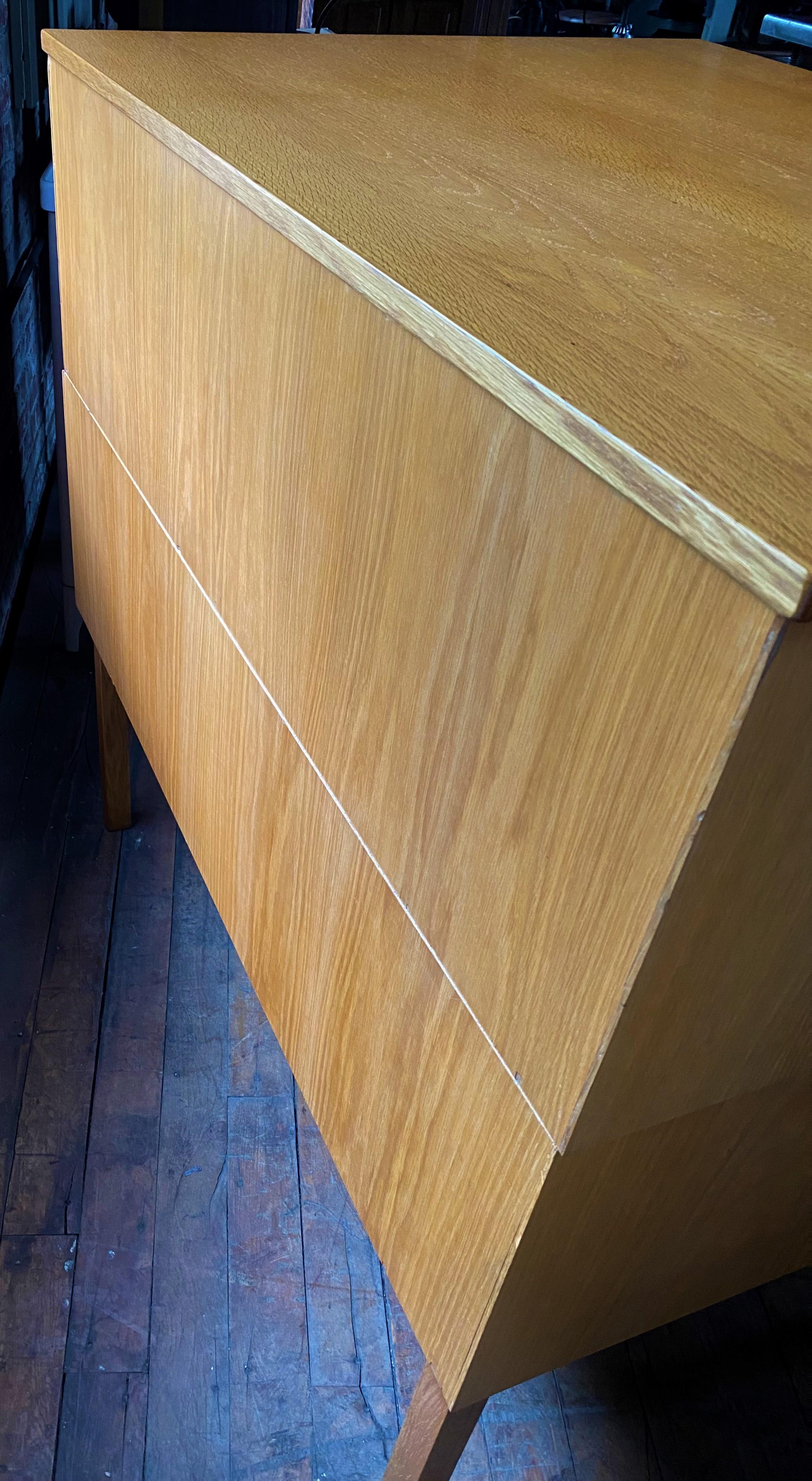 American Vintage Oak Flat File
