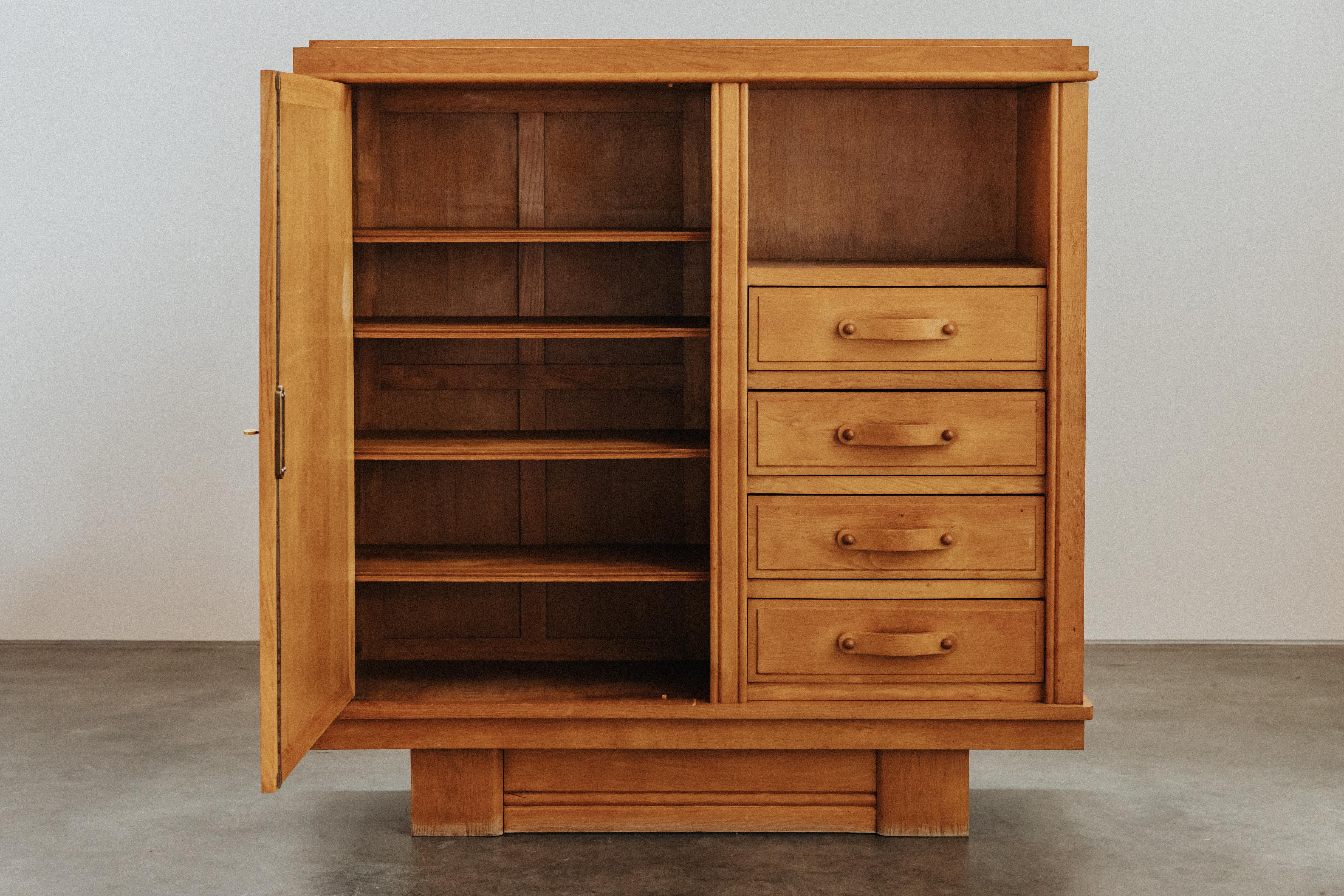 Bruno Mathsson Lounge Chair Model Eva From Sweden, Circa 1970.  Solid oak construction with original key.  Excellent condition.