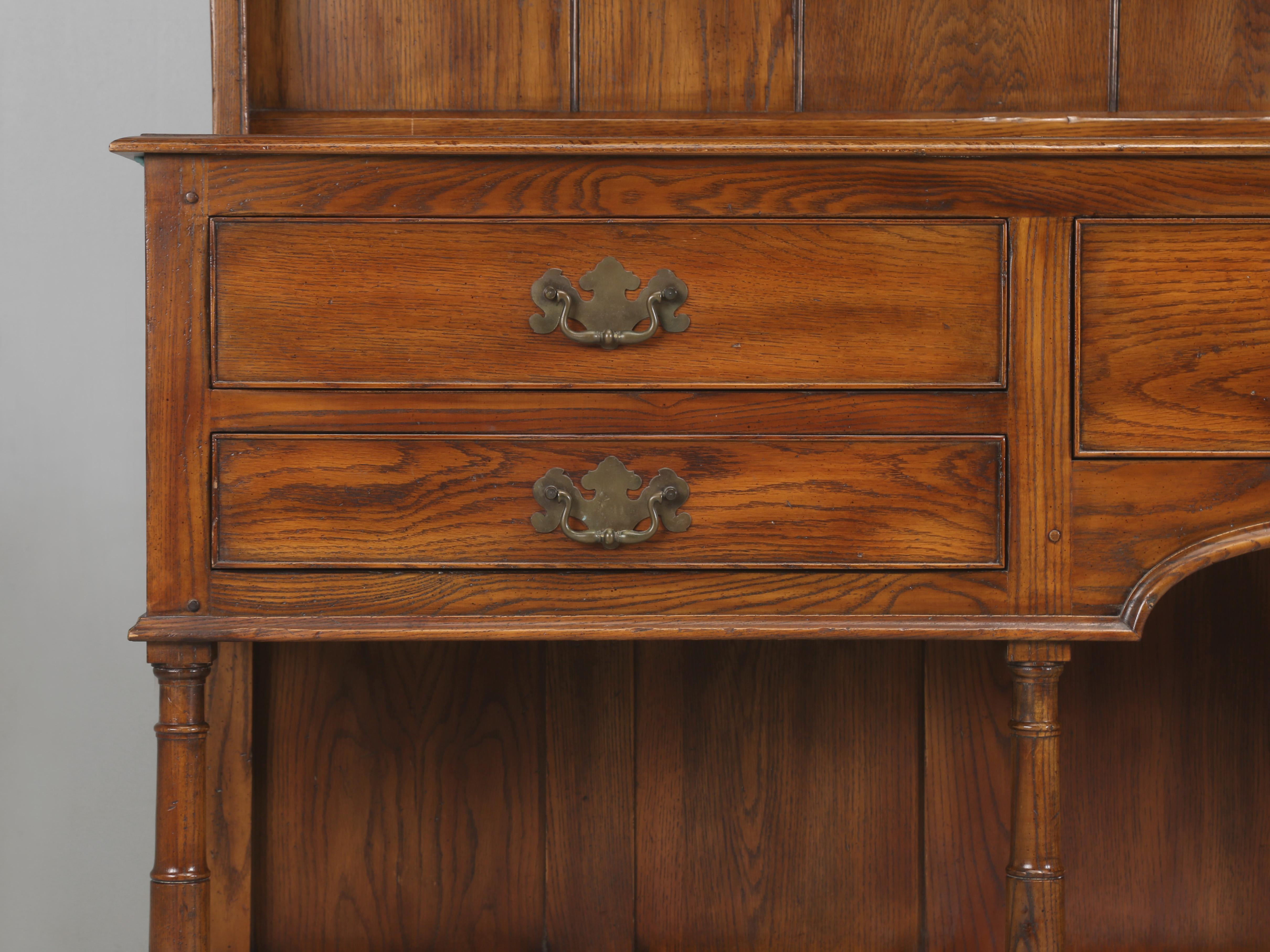 Vintage Oak Hutch by John Widdicomb from Baker, Knapp and Tubbs Showroom LA. For Sale 6