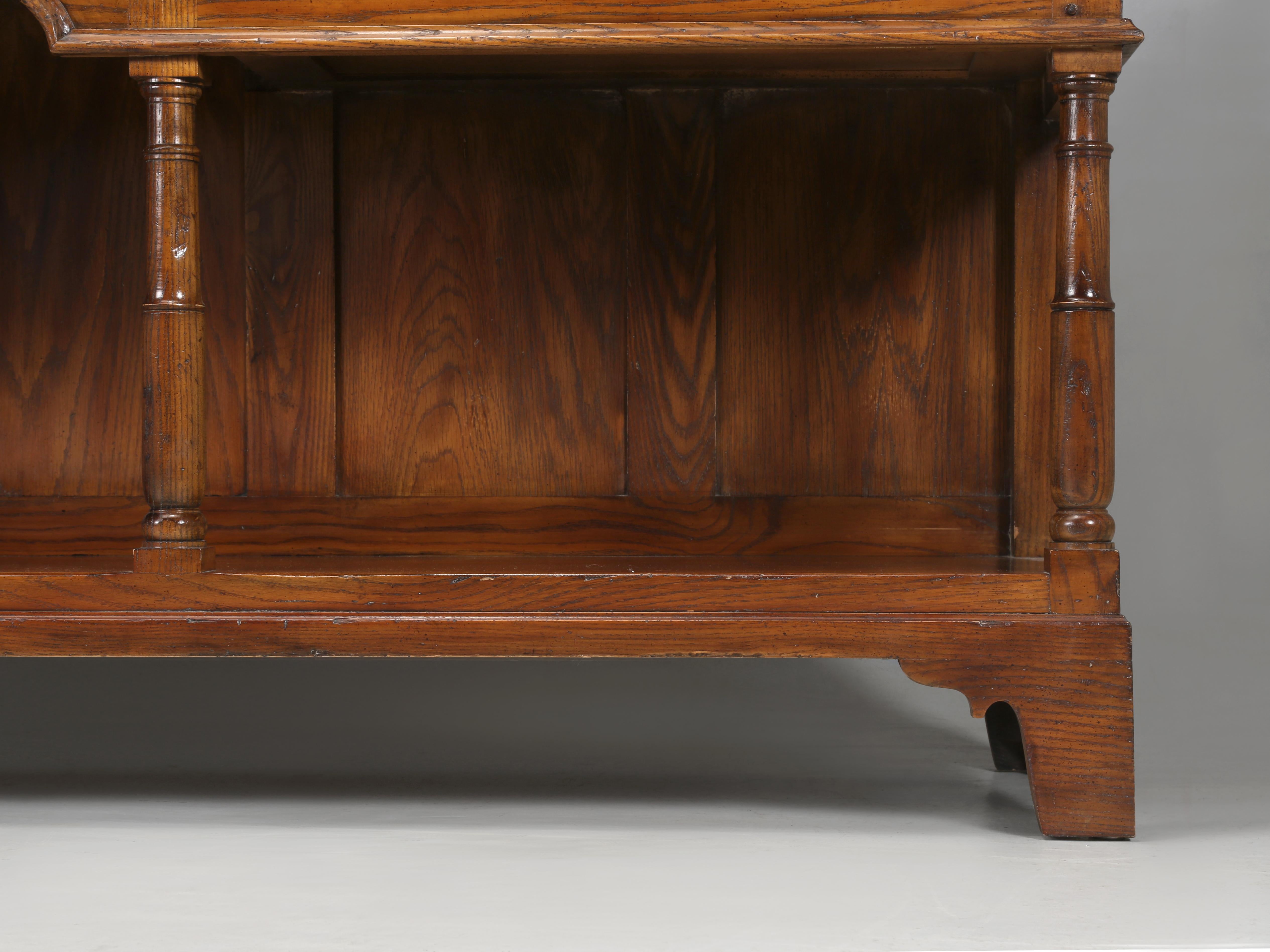 Vintage Oak Hutch by John Widdicomb from Baker, Knapp and Tubbs Showroom LA. For Sale 10