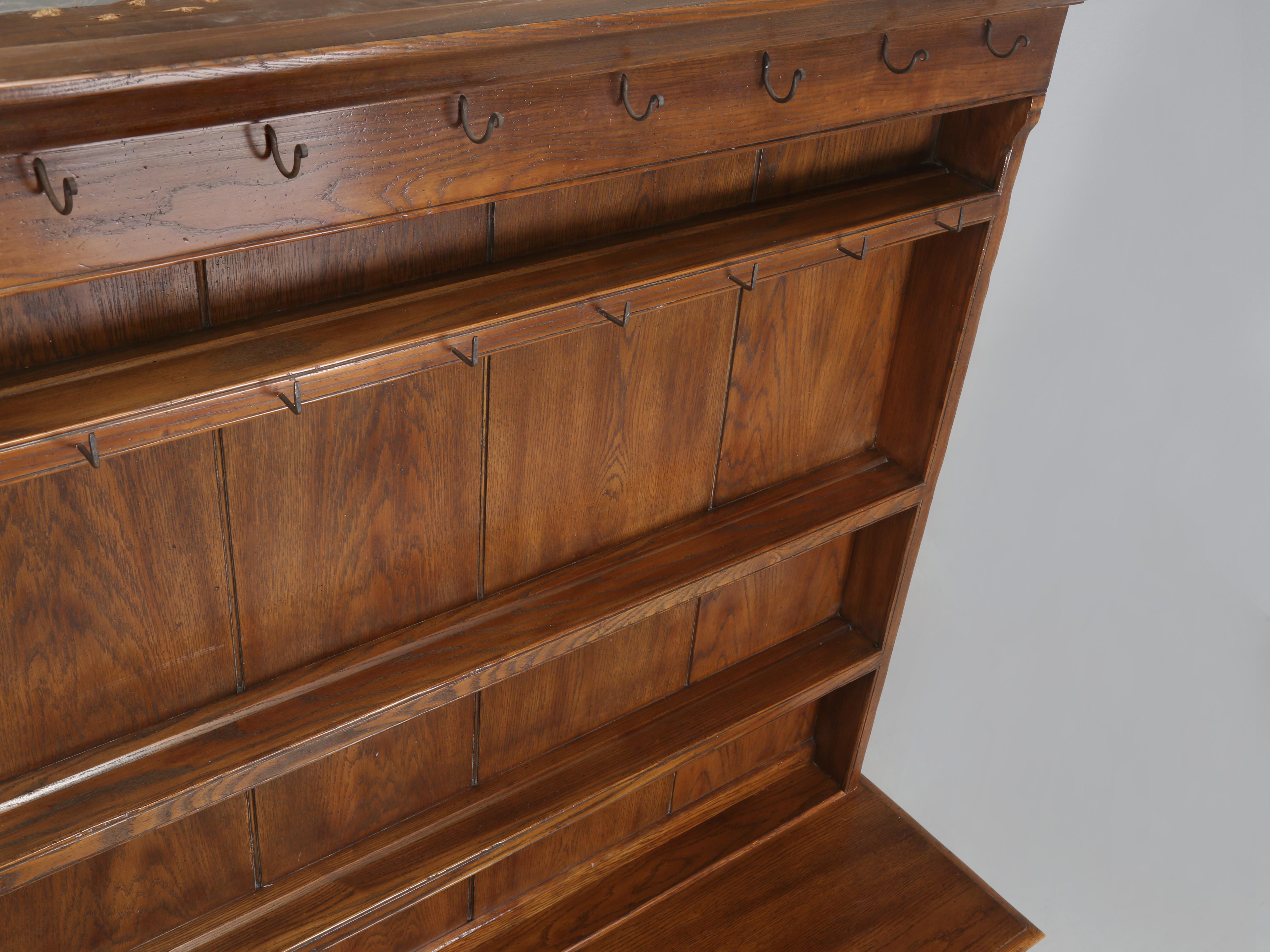 Vintage Oak Hutch by John Widdicomb from Baker, Knapp and Tubbs Showroom LA. In Good Condition For Sale In Chicago, IL