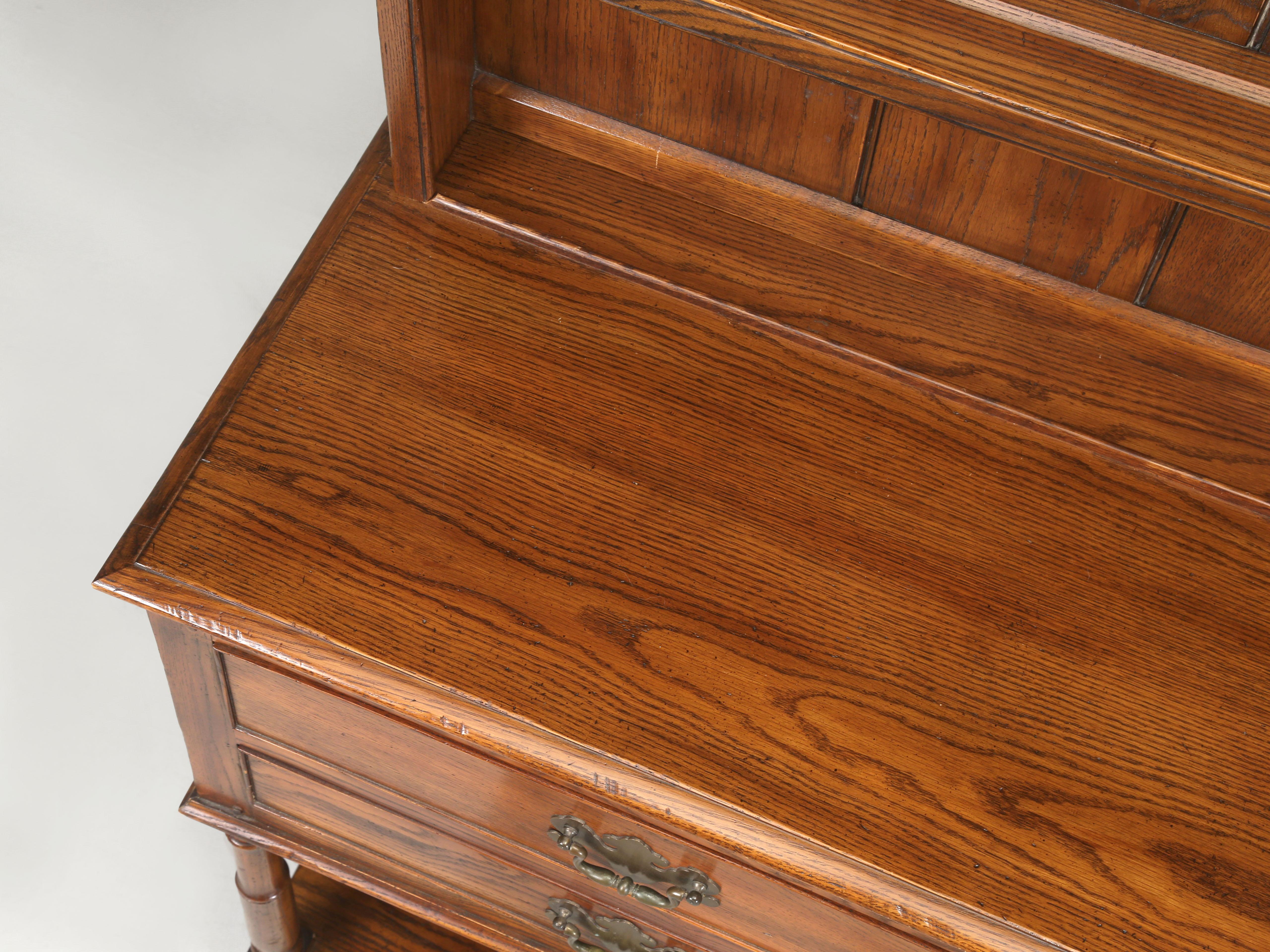 Vintage Oak Hutch by John Widdicomb from Baker, Knapp and Tubbs Showroom LA. For Sale 2