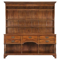 Vintage Oak Hutch by John Widdicomb from Baker, Knapp and Tubbs Showroom LA.