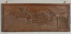 Vintage Oak Rrop ou Whip Rack:: Equestrian:: Fox Hunting