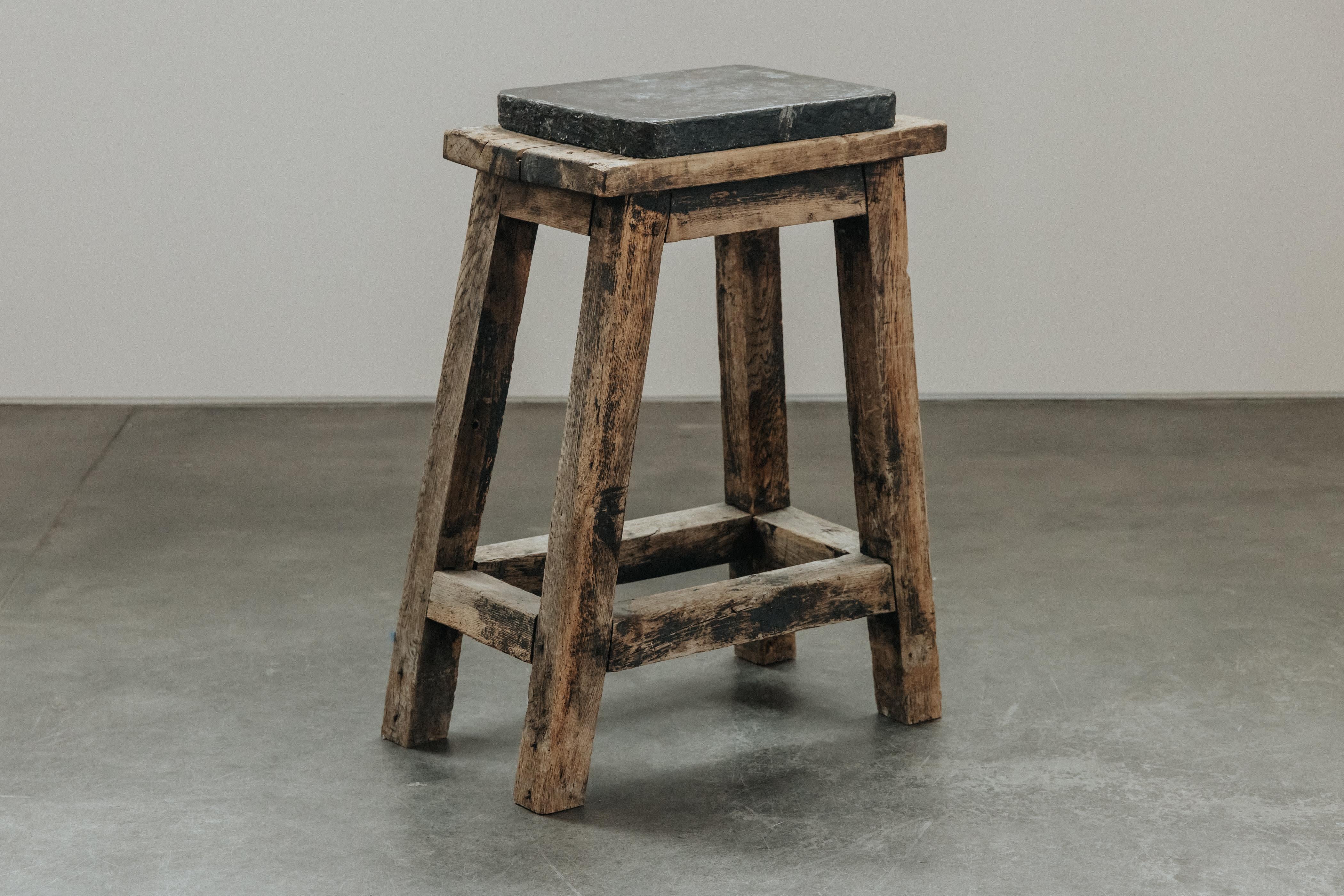 Vintage Oak Sculpture From France, Circa 1940 In Good Condition For Sale In Nashville, TN