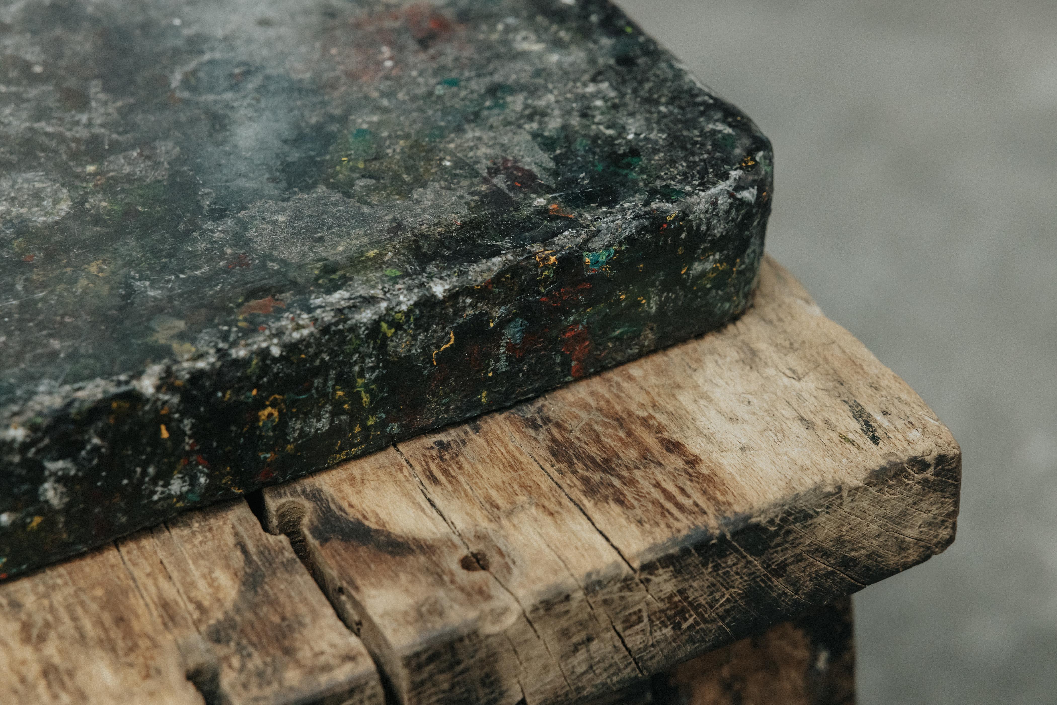 Mid-20th Century Vintage Oak Sculpture From France, Circa 1940 For Sale