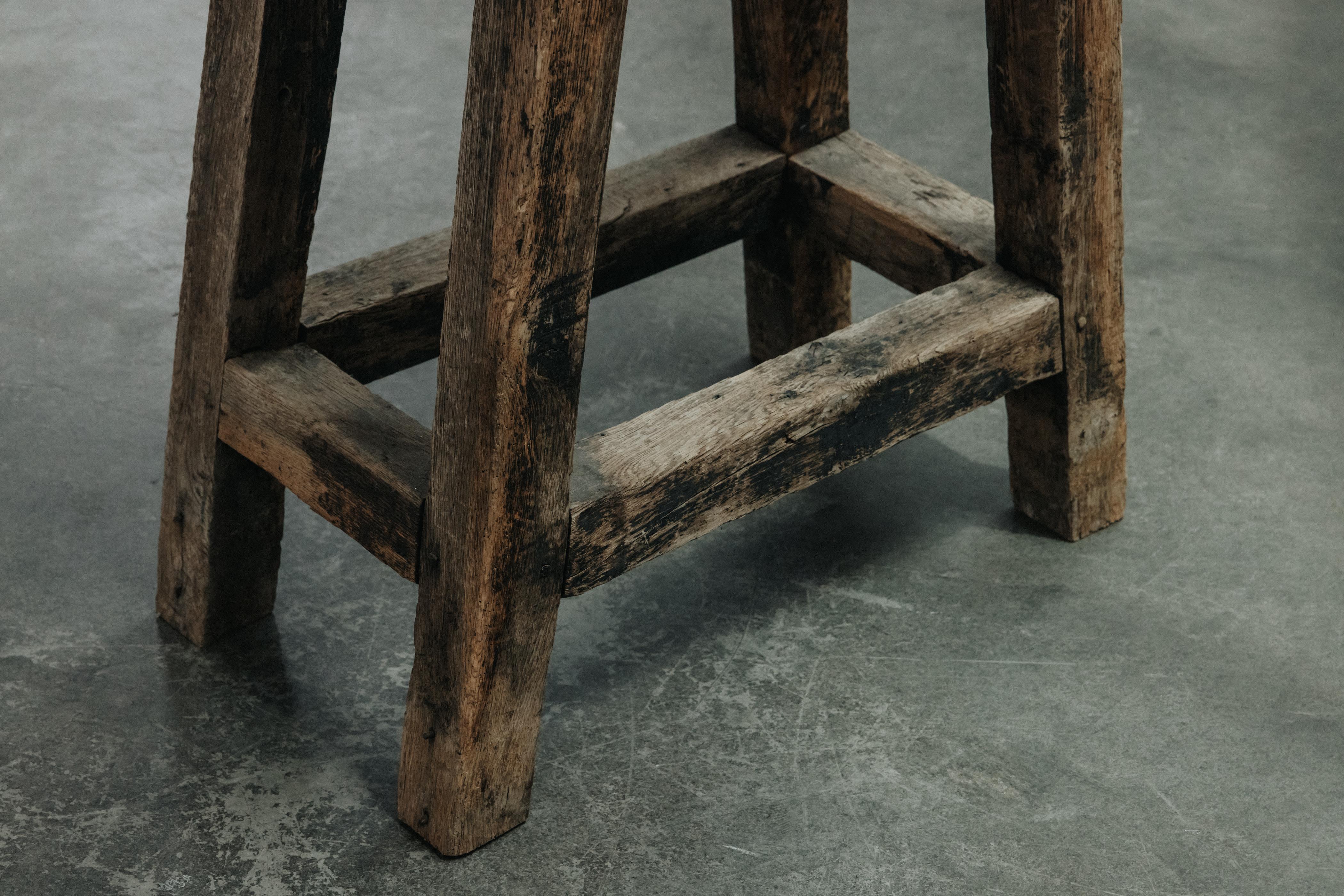 Vintage Oak Sculpture From France, Circa 1940 For Sale 3