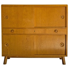 Vintage Oak Sideboard from Denmark, 1960s