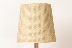 Tischlampe aus Eichenholz von Hans Agne Jakobsson für Markaryd:: 1960er Jahre