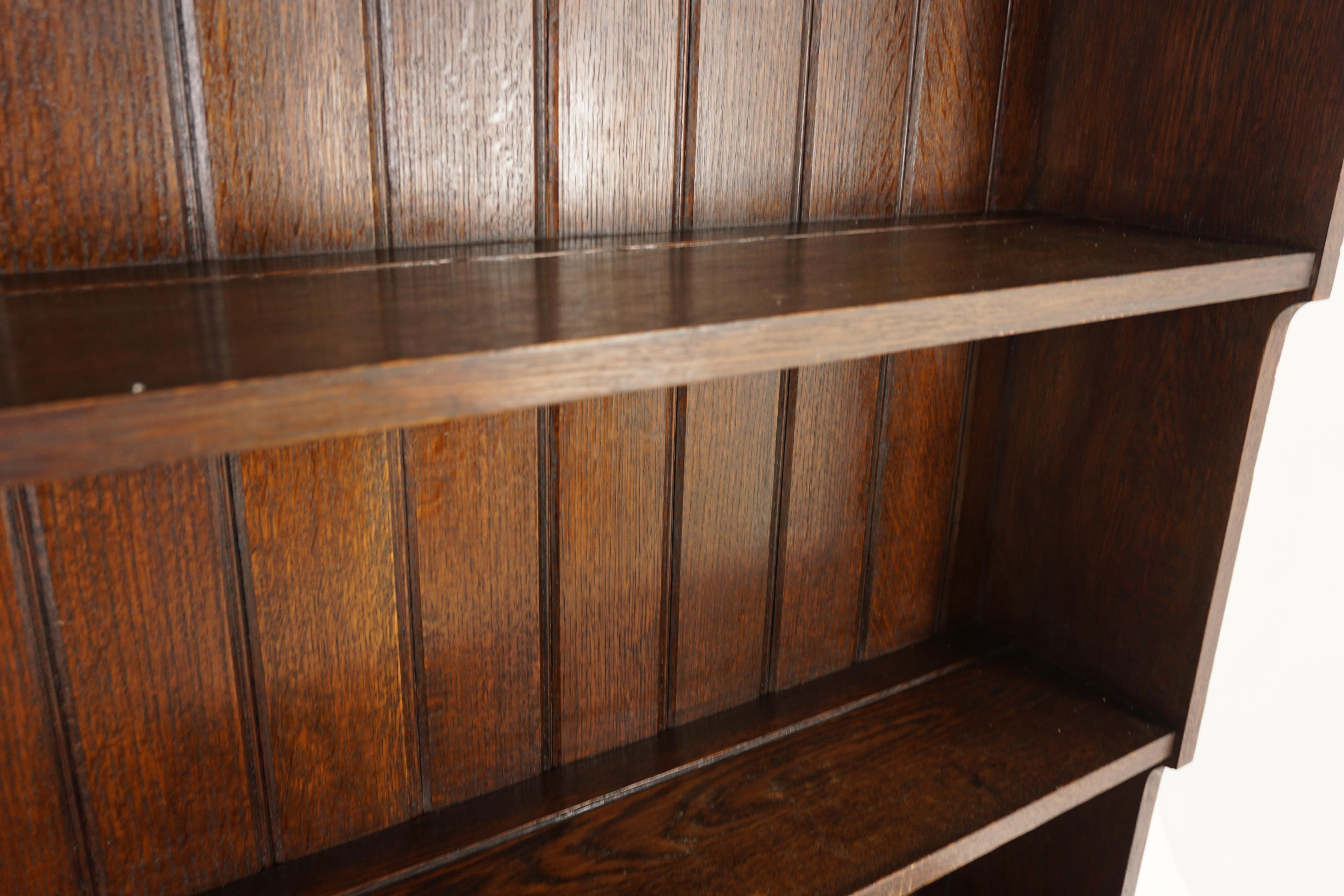 Vintage Oak Welsh Dresser, Buffet, Hutch, Sideboard, Scotland 1910, H998 2