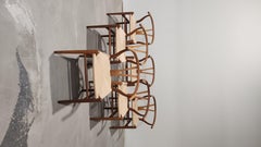 Vintage Oak Wishbone chairs by Hans Wegner for Carl Hansen- set of 6