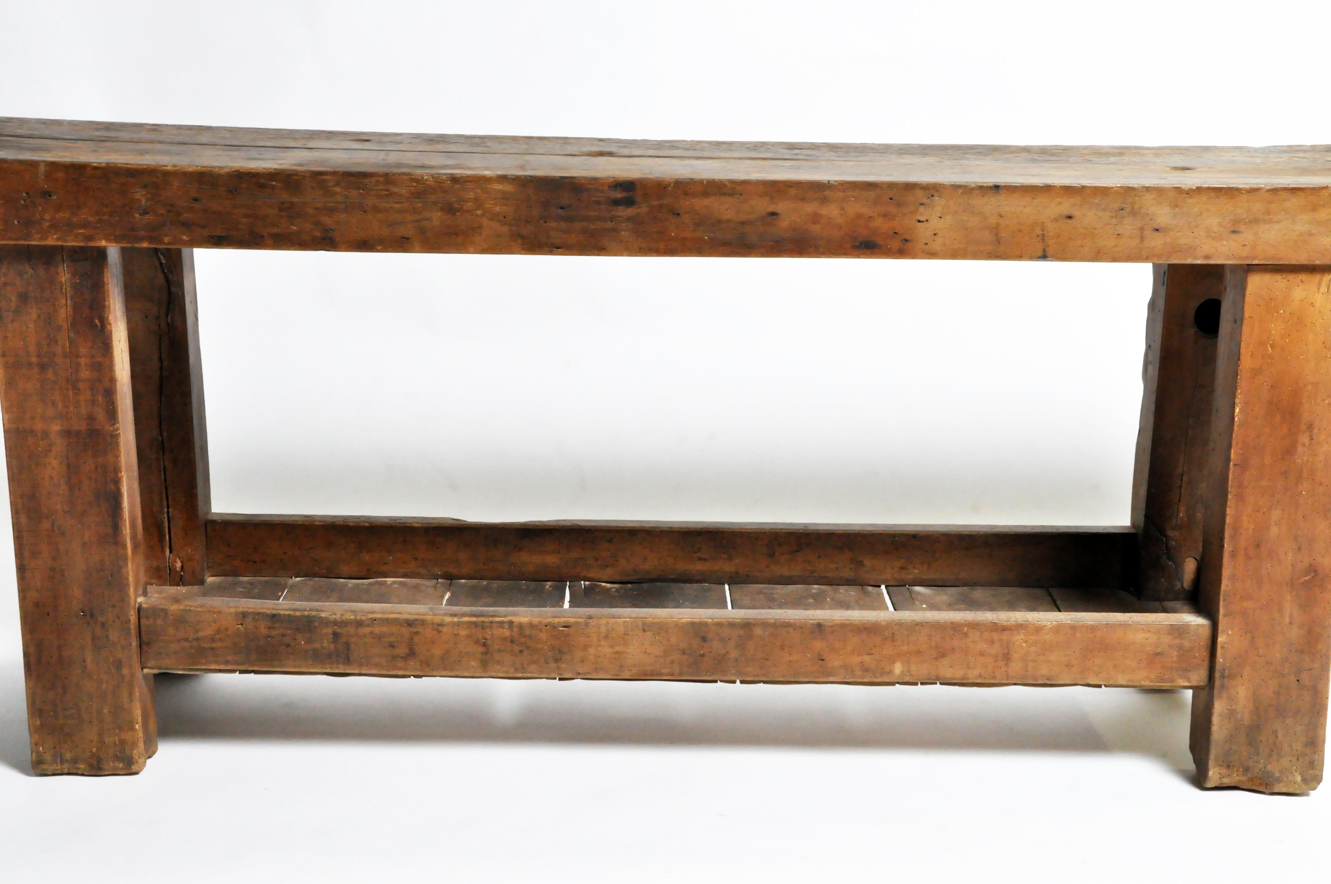 French Vintage Work Bench