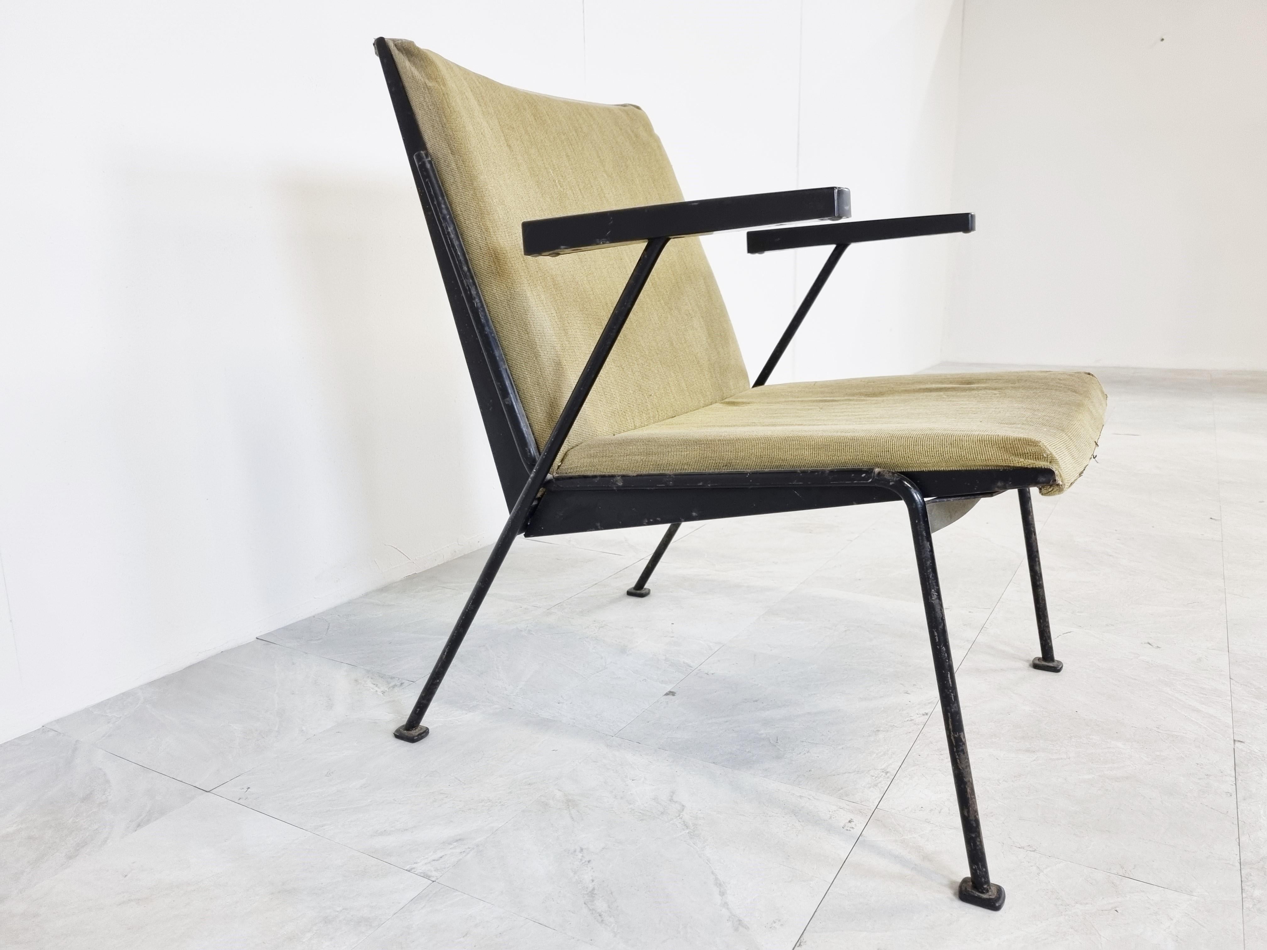 Vintage Oase Armchair by Wim Rietveld for Ahrend De Cirkel, 1950s In Good Condition In HEVERLEE, BE