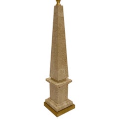 Vintage Obelisk Table Lamp