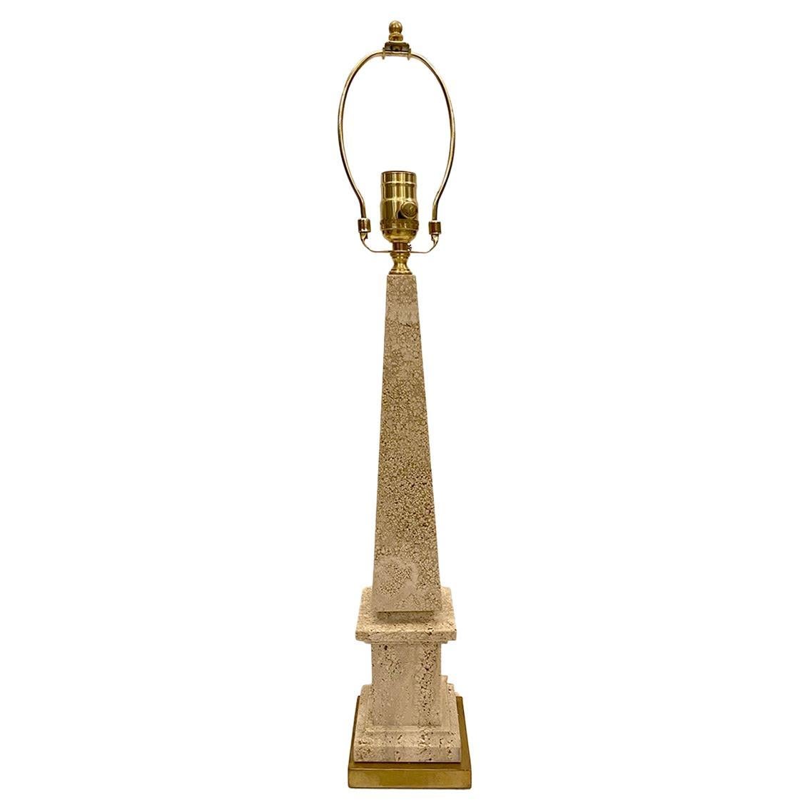 Lampada da tavolo Obelisco Vintage