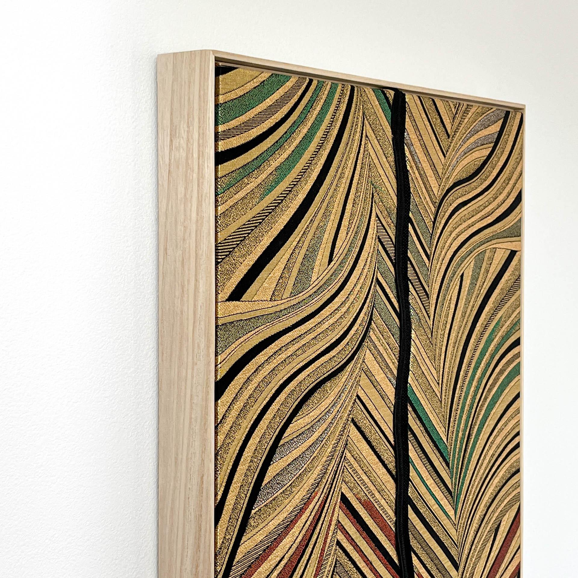 Vintage obi textile art 