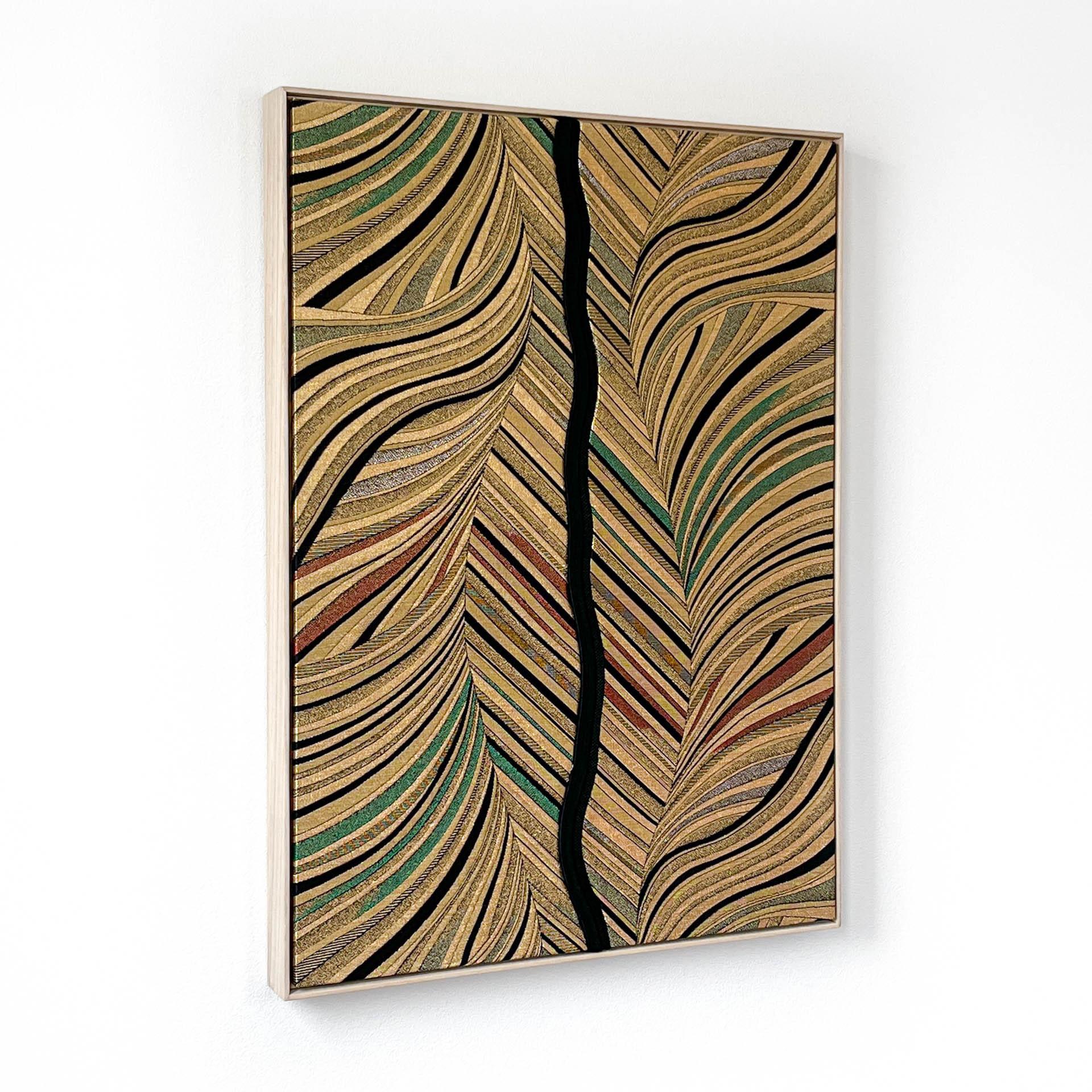 Japonisme Vintage obi textile art 