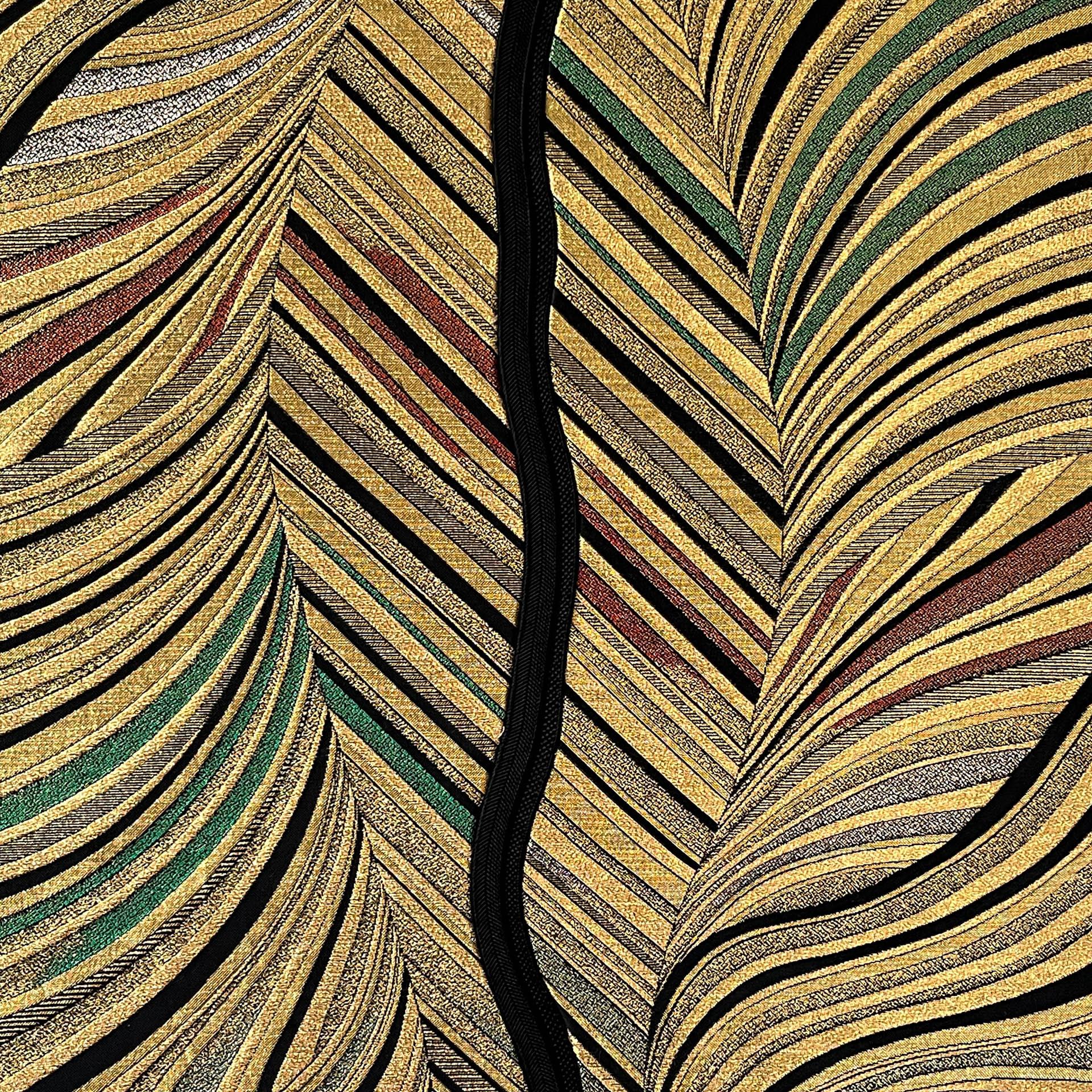 Vintage obi textile art 