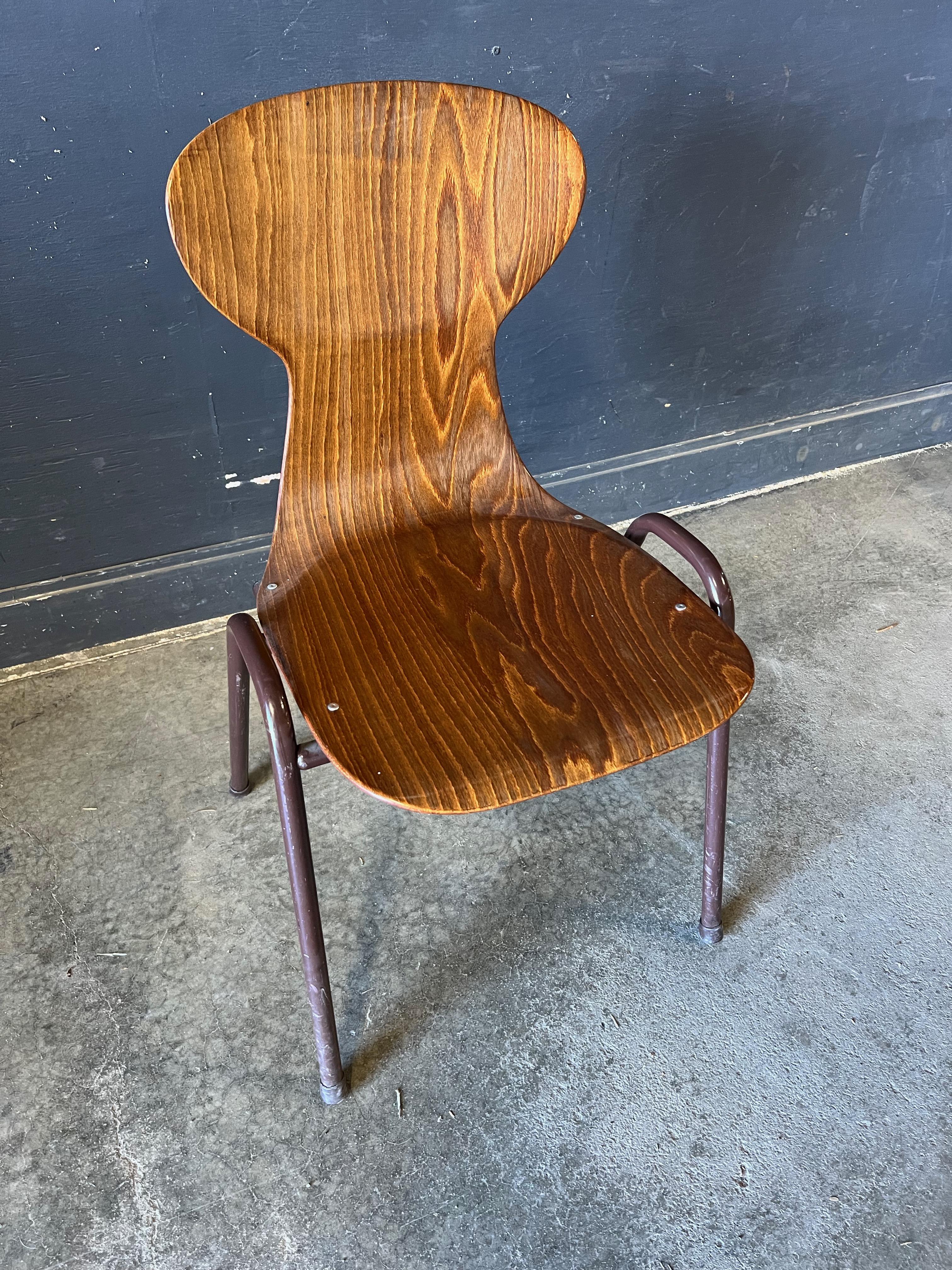  Chaise d'appoint OBO vintage, fabriquée en Hollande, années 1960-1970, par Obo Eromes Bon état - En vente à Hudson, NY