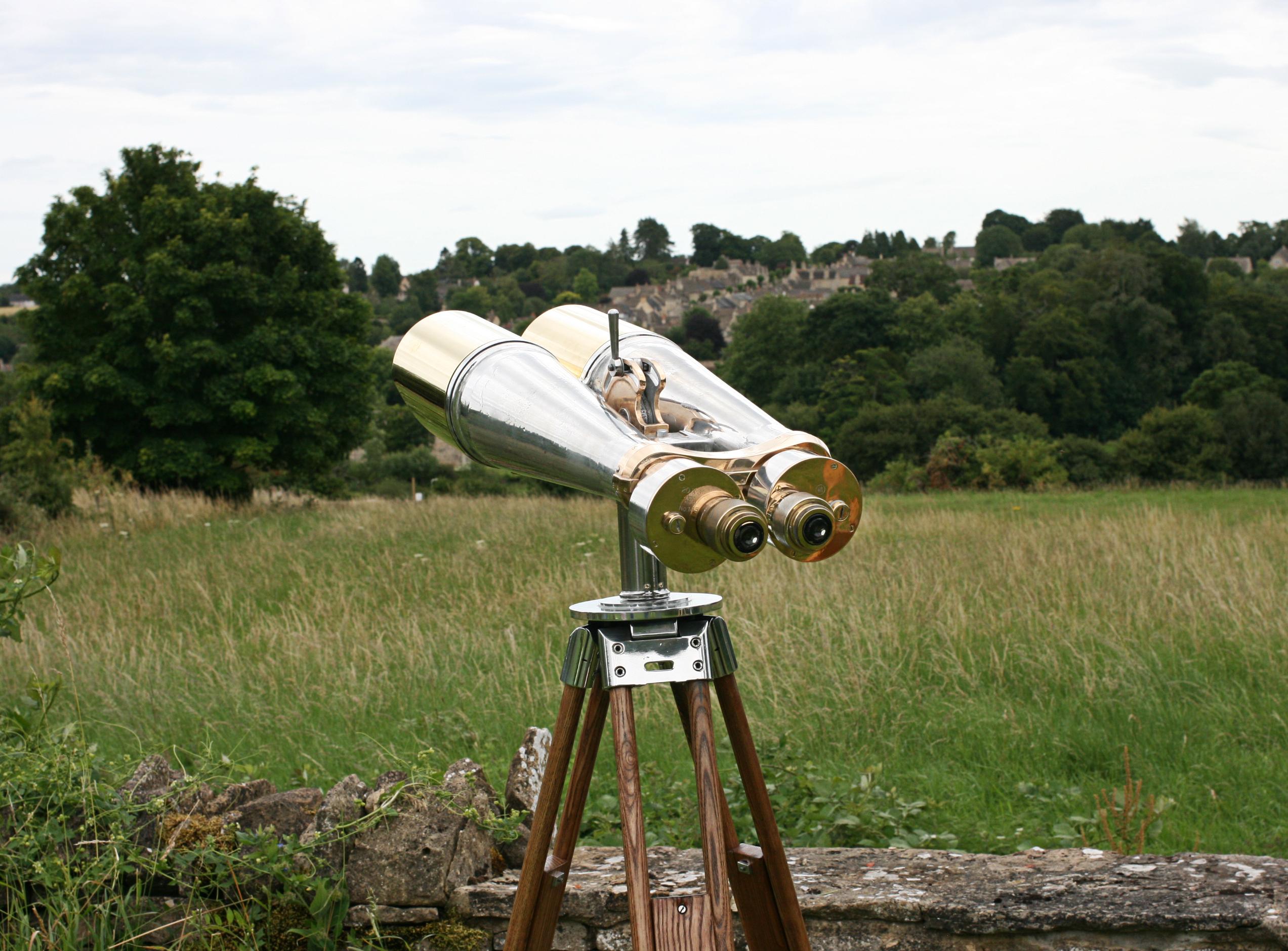 Vintage Observation Binoculars by Toko, Japan, 20 X 120 For Sale 2