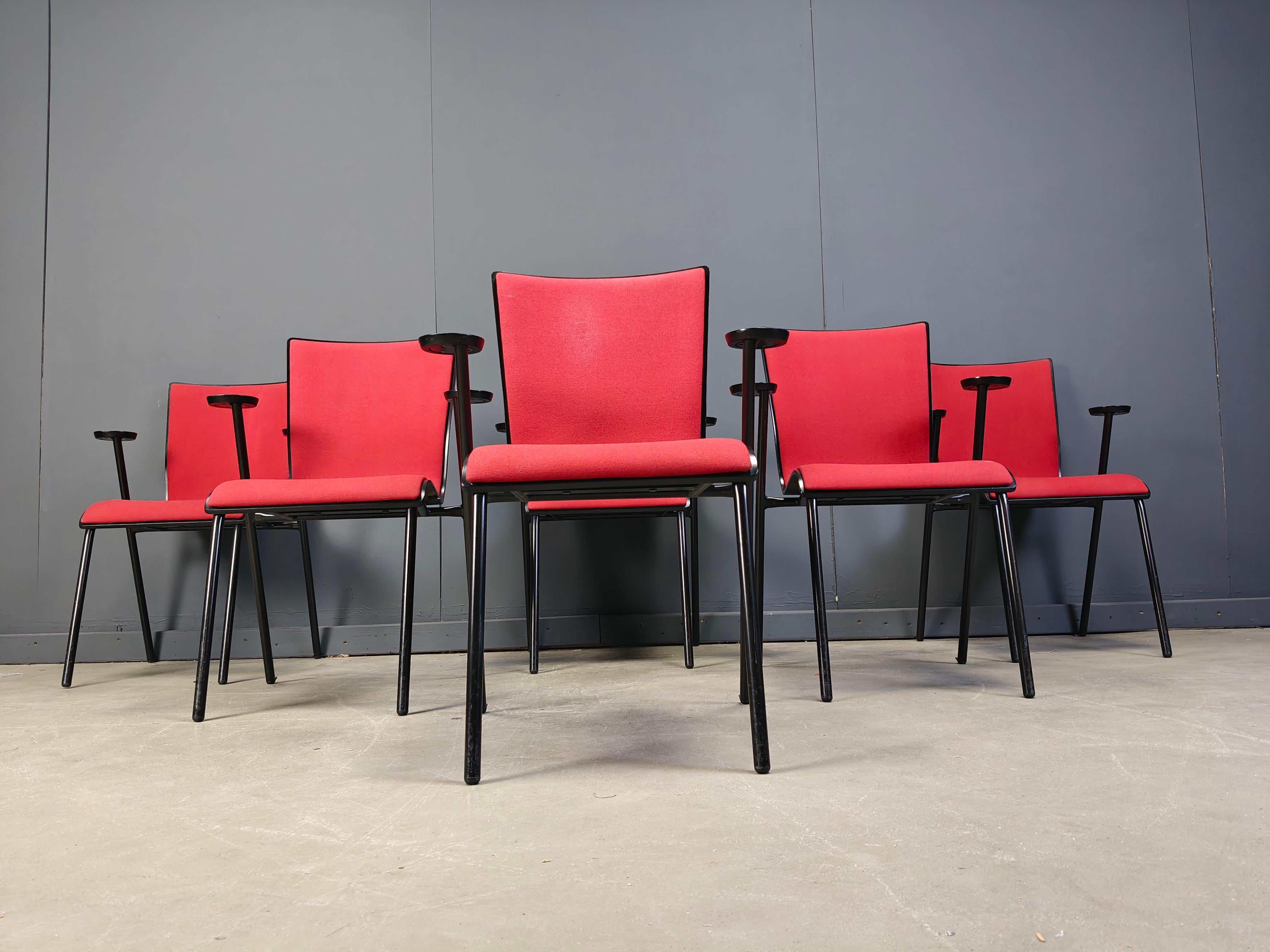 Sedie Occhio vintage di Roel Vandebeek per Drisag, anni 2000 - set di 6 in vendita 5