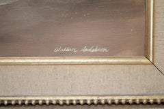 Vintage Ocean Oil Painting