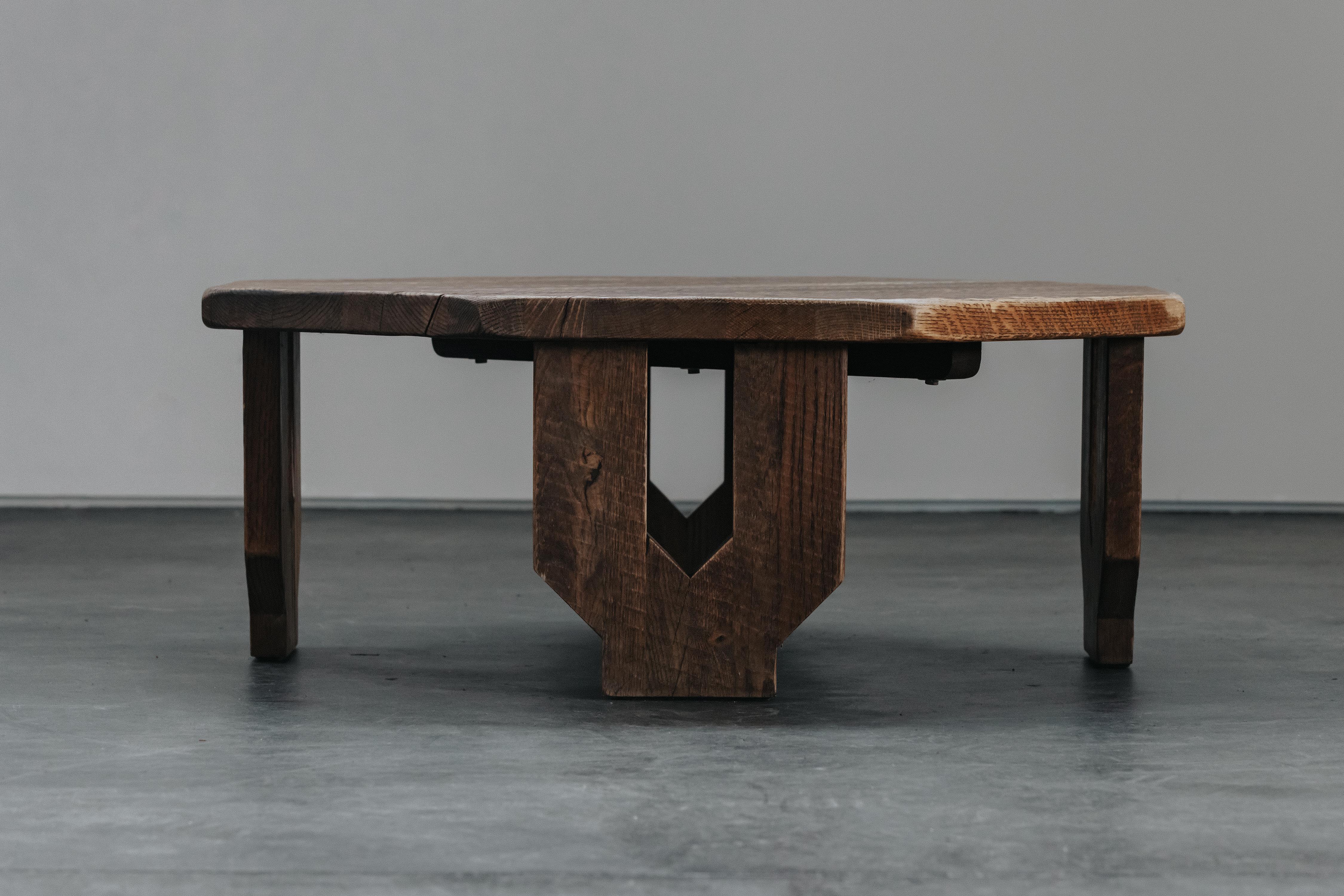 vintage octagon coffee table