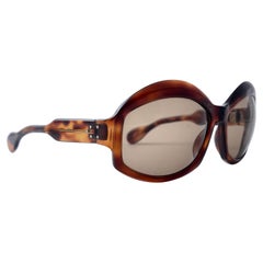 Lunettes de soleil vintage Odeon By Fidela Avantgarde 1970 Made in France