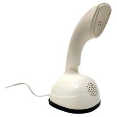 Vieux téléphone Ericofon Cobra blanc cassé Ericsson