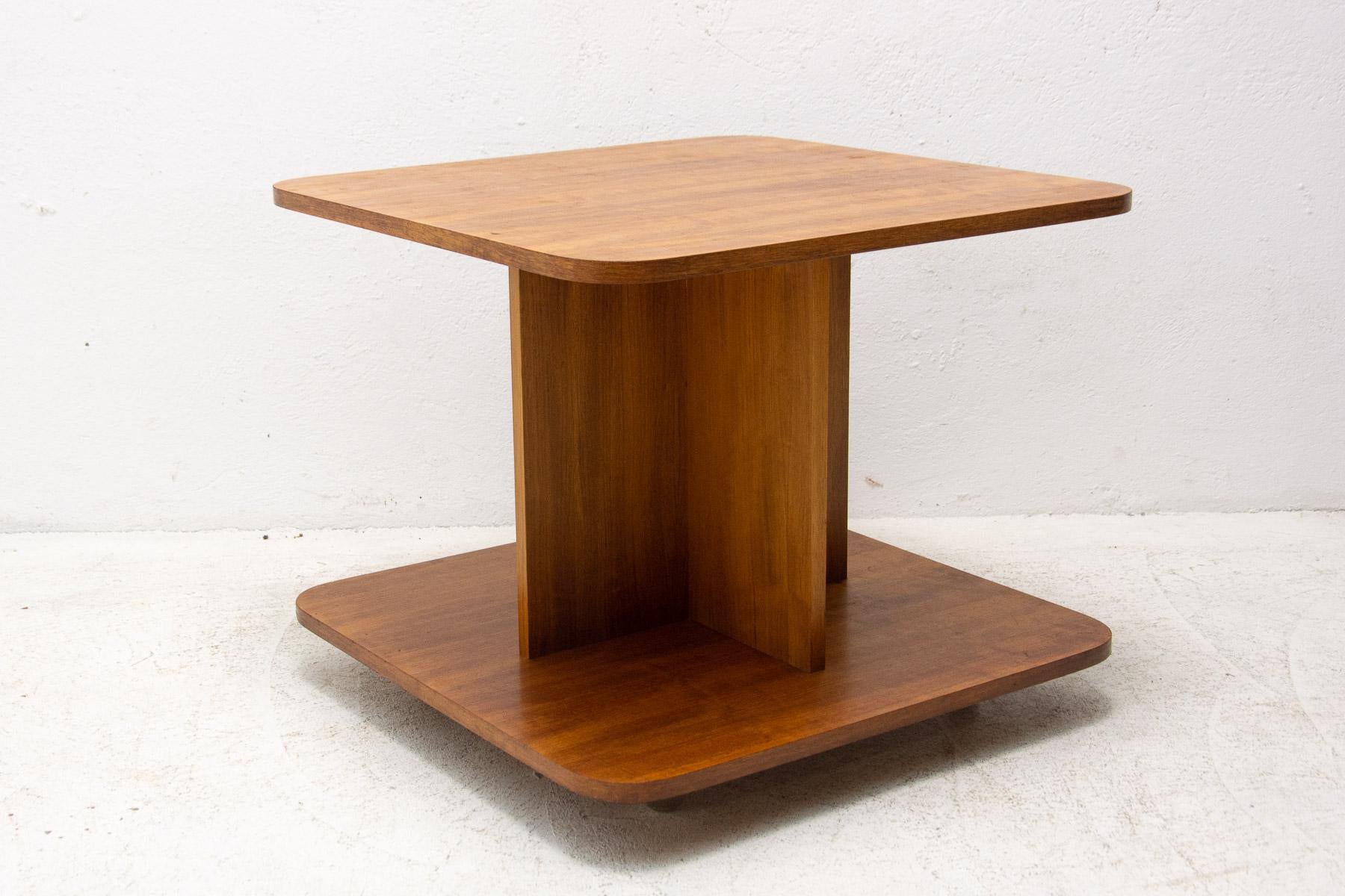 20th Century Vintage Office Coffee Table, Czechoslovakia, 1970s For Sale