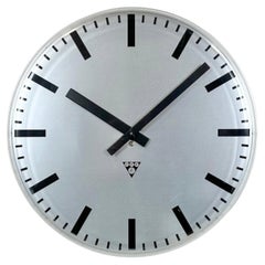 Used Office Wall Clock from Pragotron, 1980s